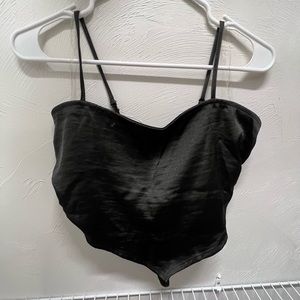 PacSun Black Bandana Top, size medium, new with tags